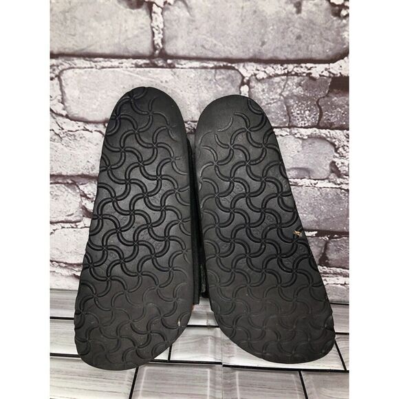 Birkenstock Arizona Black Suede Leather Cork Slides Sandals Women Sz 36EU/5M US - Picture 13 of 15